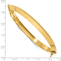 Load image into Gallery viewer, 14K Polished Hinged Bangle
