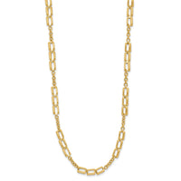 Load image into Gallery viewer, 14K Polished Fancy Link Necklace
