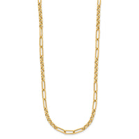 Load image into Gallery viewer, 14K Polished Fancy Link Necklace
