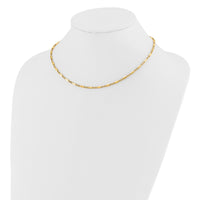 Load image into Gallery viewer, 14K Polished Fancy Link Necklace
