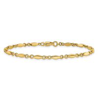 Load image into Gallery viewer, 14K Polished Fancy Link Bracelet
