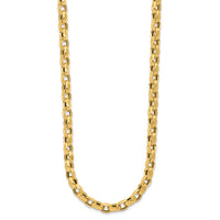 Load image into Gallery viewer, 14K Polished Fancy Link Necklace
