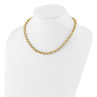 Load image into Gallery viewer, 14K Polished Fancy Link Necklace
