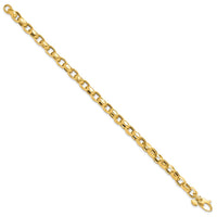 Load image into Gallery viewer, 14K Polished Fancy Link Bracelet
