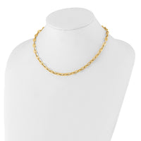 Load image into Gallery viewer, 14K Polished Fancy Link Necklace
