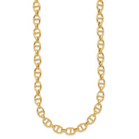 Load image into Gallery viewer, 14K Polished Fancy Link Necklace
