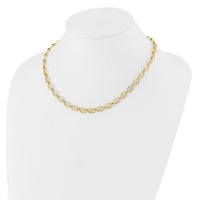 Load image into Gallery viewer, 14K Polished Fancy Link Necklace
