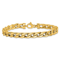 Load image into Gallery viewer, 14K Polished Men&#39;s Link Bracelet
