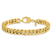 Load image into Gallery viewer, 14K Polished Curb Men&#39;s Bracelet
