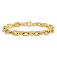Load image into Gallery viewer, 14K Polished Fancy Link Bracelet
