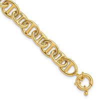 Load image into Gallery viewer, 14K Polished Fancy Link Bracelet
