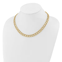 Load image into Gallery viewer, 14K Polished Fancy Link Necklace
