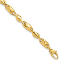 Load image into Gallery viewer, 14k Polished Fancy Link Bracelet
