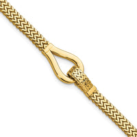 Load image into Gallery viewer, 14K Polished Fancy Buckle Bracelet
