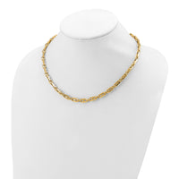 Load image into Gallery viewer, 14K Polished Fancy Link Necklace
