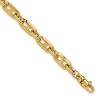 Load image into Gallery viewer, 14K Polished Fancy Link Bracelet
