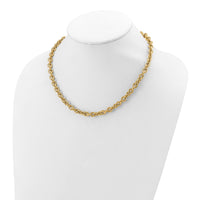 Load image into Gallery viewer, 14K Polished Fancy Link Necklace

