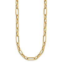 Load image into Gallery viewer, 14K Polished Fancy Link Necklace
