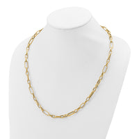 Load image into Gallery viewer, 14K Polished Fancy Link Necklace
