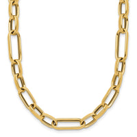 Load image into Gallery viewer, 14K Polished Fancy Link Necklace
