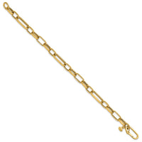 Load image into Gallery viewer, 14K Polished Fancy Link Bracelet
