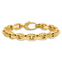 Load image into Gallery viewer, 14K Polished Fancy Link Bracelet
