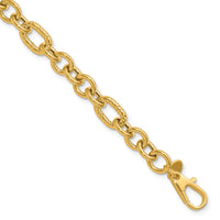 Load image into Gallery viewer, 14K Polished Fancy Link Bracelet

