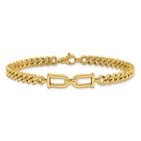 Load image into Gallery viewer, 14K Polished Fancy Link Bracelet
