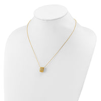 Load image into Gallery viewer, 14K Polished Oval Links with 2in ext. Necklace
