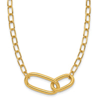 Load image into Gallery viewer, 14K Polished Fancy Link Necklace
