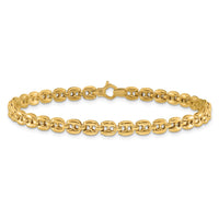 Load image into Gallery viewer, 14K Polished Fancy Link Bracelet
