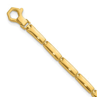Load image into Gallery viewer, 14K Polished Fancy Link Bracelet
