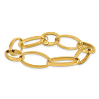 Load image into Gallery viewer, 14K Polished Link Bracelet
