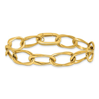 Load image into Gallery viewer, 14K Polished Link Bracelet
