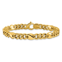 Load image into Gallery viewer, 14K Polished Fancy Link Bracelet
