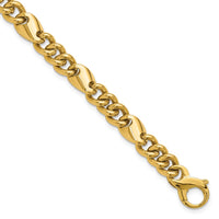 Load image into Gallery viewer, 14K Polished Fancy Link Bracelet
