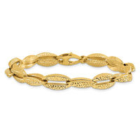 Load image into Gallery viewer, 14K Polished Fancy Link Bracelet
