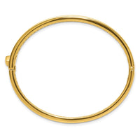 Load image into Gallery viewer, 14K Polished Hinged Bangle
