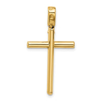Load image into Gallery viewer, 14K Polished Cross Pendant
