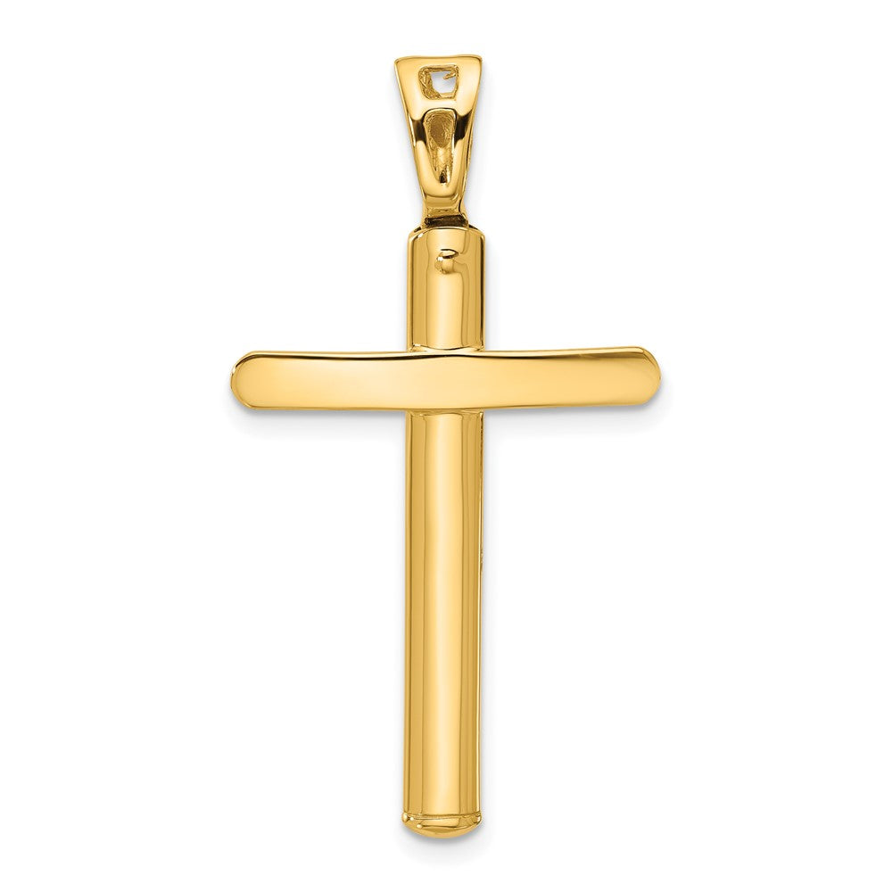 14K Polished Cross Pendant