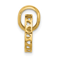 Load image into Gallery viewer, 14K Polished and Diamond-cut Circle Pendant
