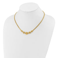 Load image into Gallery viewer, 14K Polished Fancy Curb Link Necklace

