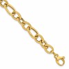 14K Polished Fancy Link Bracelet