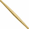 14K Polished Fancy Graduated Bracelet