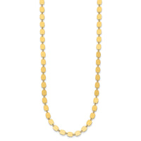 Load image into Gallery viewer, 14K Polished Fancy Mirror Link Necklace
