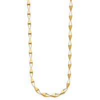 Load image into Gallery viewer, 14K Polished Geometric Link Necklace
