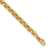 Load image into Gallery viewer, 14K Polished Fancy Link Bracelet

