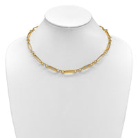 Load image into Gallery viewer, 14K Polished Fancy Link Necklace
