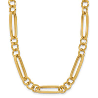 Load image into Gallery viewer, 14K Polished Fancy Link Necklace
