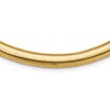 14K Polished Graduated Stretch Necklace